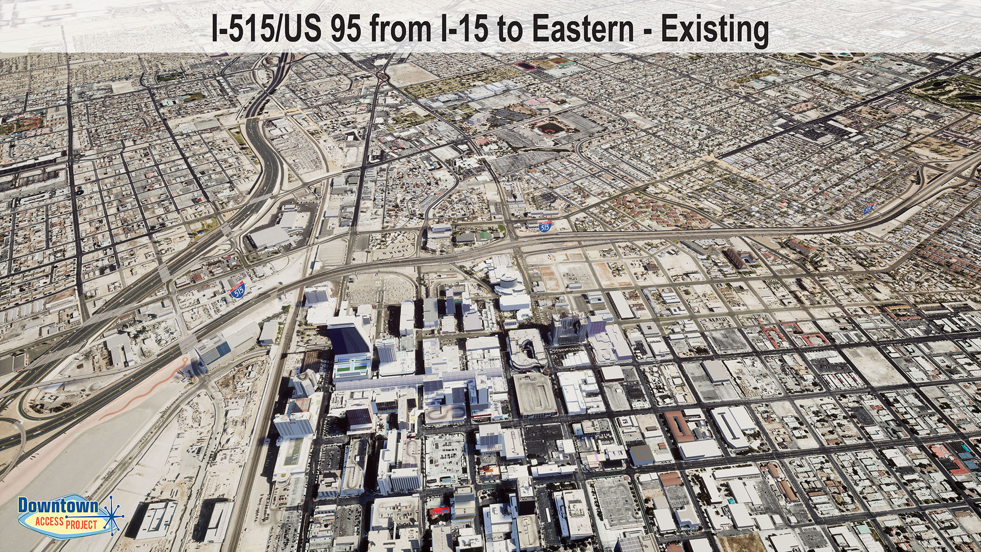 I-515/US 95 for I-15 to Eastern - Existing