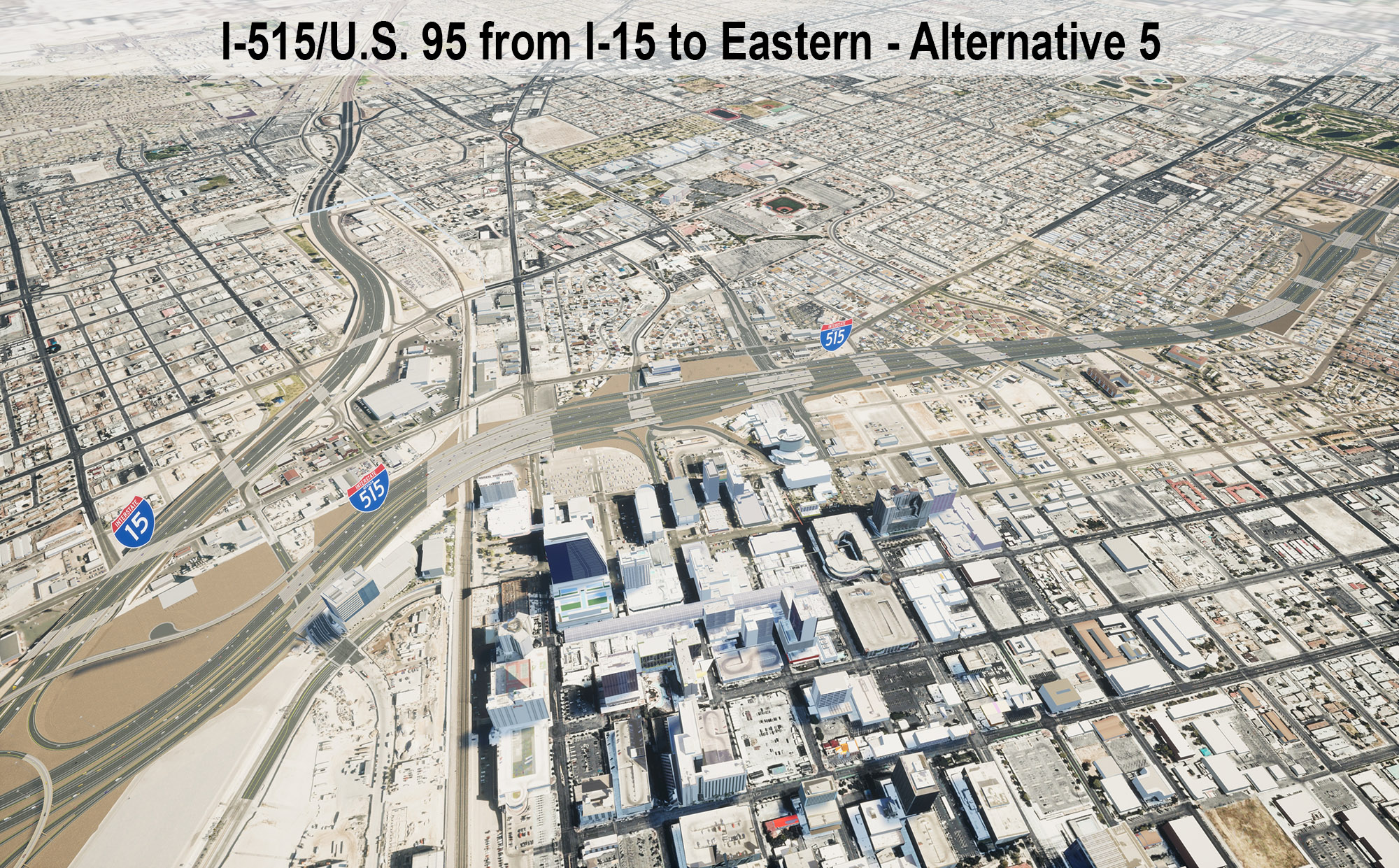 I-515/US 95 from I-15 to Eastern - Alternative 5