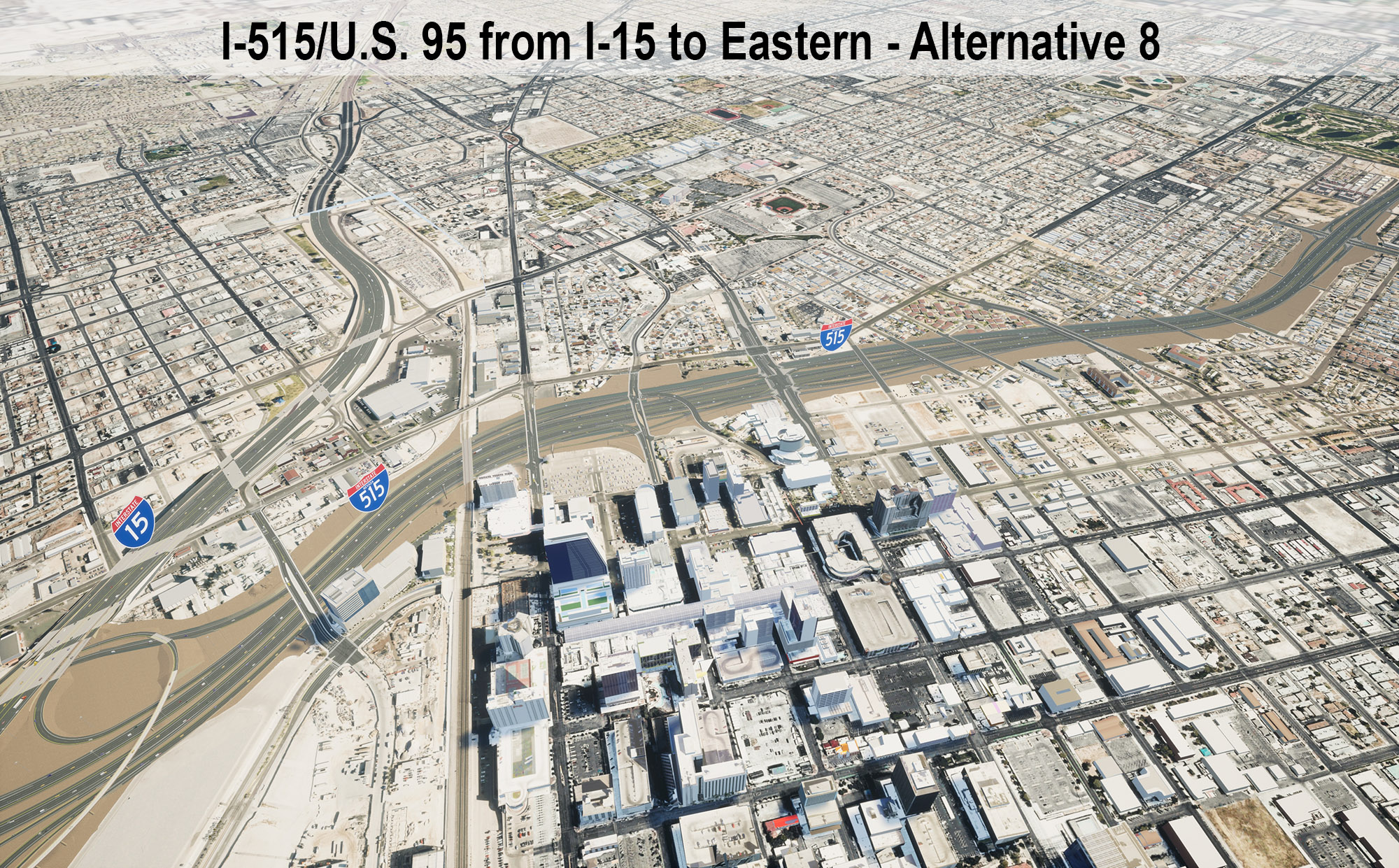 I-515/US 95 from I-15 to Eastern - Alternative 8